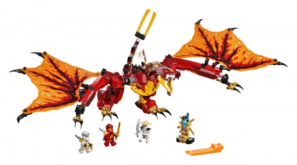 LEGO NINJAGO 71753 Kais Feuerdrache