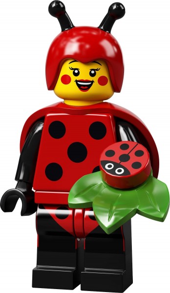 LEGO Minifiguren Serie 21 71029 Marienkäfer-Mädchen