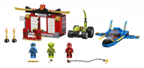 LEGO NINJAGO 71703 Kräftemessen mit dem Donner-Jet