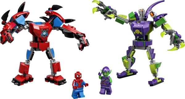 LEGO Marvel 76219 Spider-Mans und Green Goblins Mech-Duell